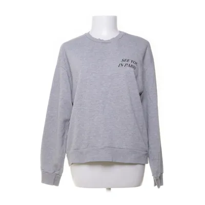 Sweatshirt (Grå) fra Bershka Bomuld, Viscose, Elastan