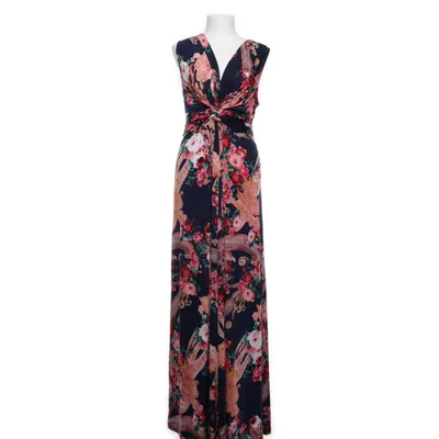 Maxi jurk (Blauw, Meerkleurig) van Bodyflirt Boutique Elastaan, Polyester