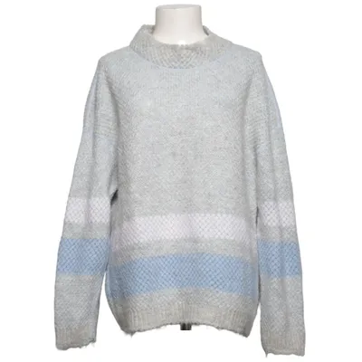 Strickpullover (Grau, Blau, Weiß) von Marc Cain Sports Acryl, Alpakawolle, Polyamid