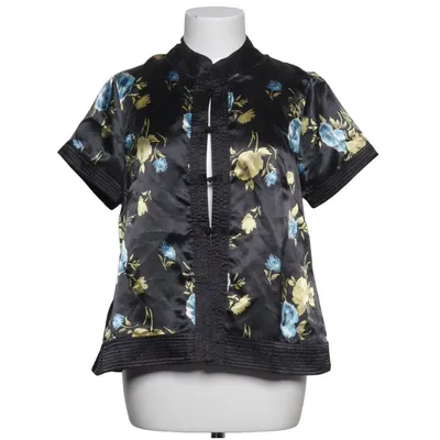 Cheongsam (Svart, Blå, Gul, Flerfärgad) Polyester