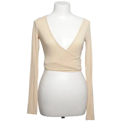 Slå-om top (Beige) fra Exercere Akryl, Elastan, Viscose
