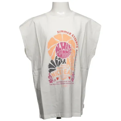 T-shirt (Wit) van Garcia Gerecycled katoen