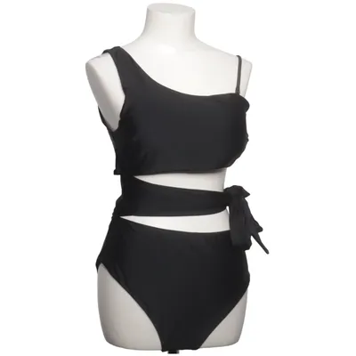 Maillot de bain une pièce (Noir) Élasthane, Polyamide