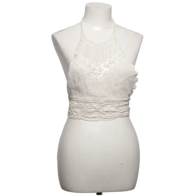Halter neck top (Beige) from Zara Trafaluc Collection