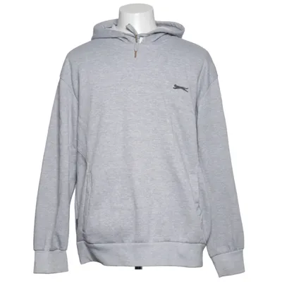Capuchon sweater (Grijs) van Slazenger Katoen, Polyester