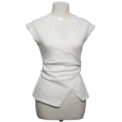 Wrap blouse (White) from Zapa Elastane, Polyester