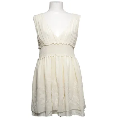 Dress (White) from Tonycohen Silk