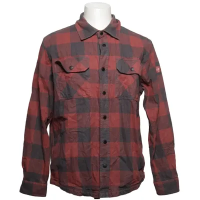 Flannel shirt (Red, Gray) from Engelbert Strauss Cotton