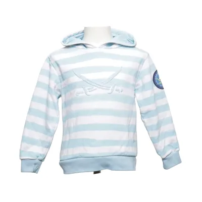 Sweat à capuche (Bleu, Blanc) de Sansibar Sylt Coton