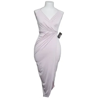 Kjole (WRAP RUCHED DRESS) fra NLY One Elastan, Polyester