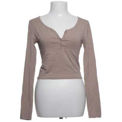 Crop top (Beige) from Chiquelle Cotton, Elastane