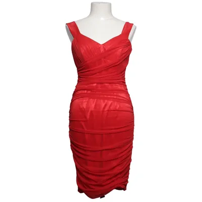 Cocktailjurk (Rood) van Venitti Polyester, Viscose