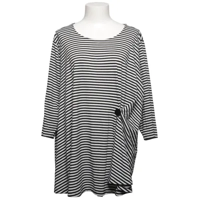 Long sleeve T-shirt (Black, White) from AnnaLisa