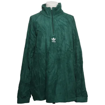 Fleecetrøje (Grøn) fra Adidas Polyester