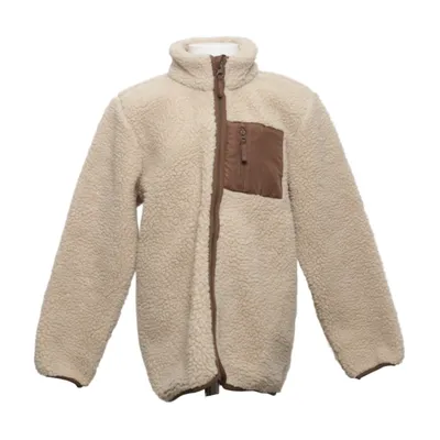 Fleece jacket (Beige, Brown) from Magasin Du Nord Recycled polyester