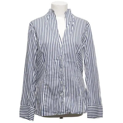 Shirt (Blauw, Wit) van Jacques Britt Katoen