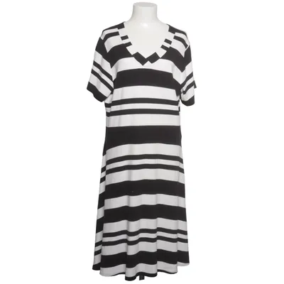 Klänning (Svart, Vit) från Nanso Elastan, Polyester, Viskos