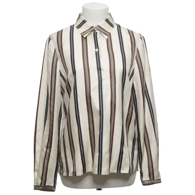 Blus (Beige, Flerfärgad) från Tory Burch Silke