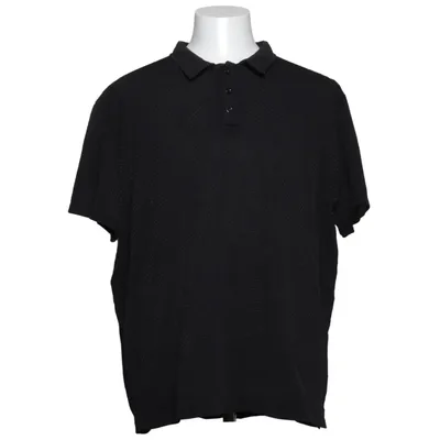 Pikétröja (Svart) Elastan, Polyamid