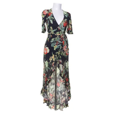 Omlottklänning (Svart, Flerfärgad) från Zara Accessories Viskos