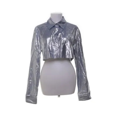 Skjorta (Silverfärgad) från Justine Skye x H&M Bomull