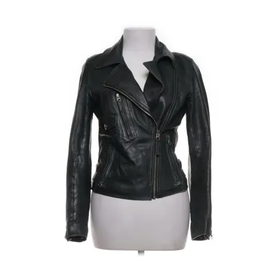 Biker jacket (Green) from Aviatrix Leather