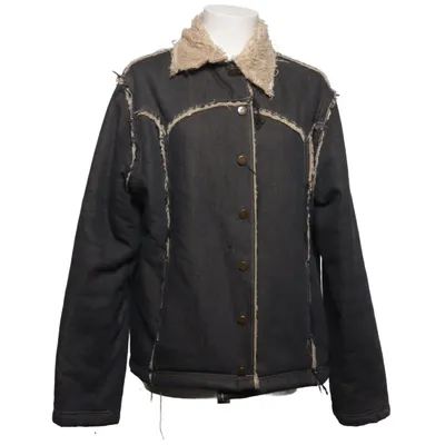 Gefütterte Jeansjacke (Schwarz) von Encore