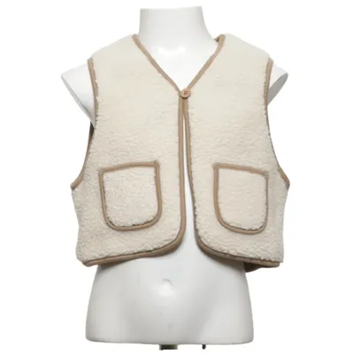 Ytterväst (Beige, Brun) från Lil' Atelier Återvunnen polyester