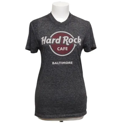 T-shirt (Gray) from Hard Rock Cafe Cotton, Polyester