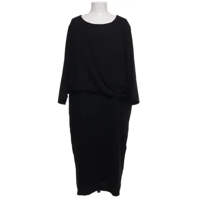 Jurk (Zwart) van Hermann Lange Acetaat, Polyester