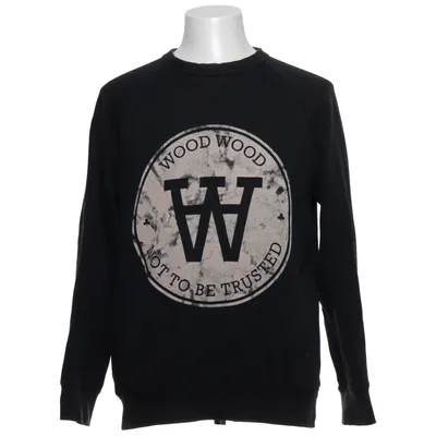 Collegetröja (Svart) från Wood Wood Bomull