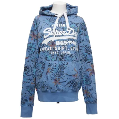 Capuchon sweater (Blauw, Meerkleurig) van Superdry