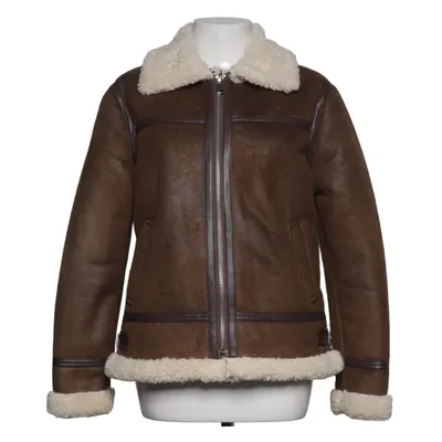 Shearlingjacka (Brun, Beige) från Livelo Pälsimitation, Polyester, Polyuretan, Viskos