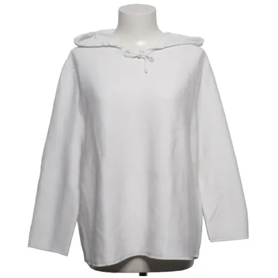 Huvtröja (Vit) från Gina Benotti Polyester, Viskos