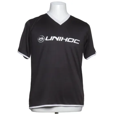 Træningstrøje (Sort, Hvid) fra Unihoc Polyester