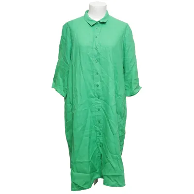 Blousejurk (Groen) van Clarina Collection Linnen