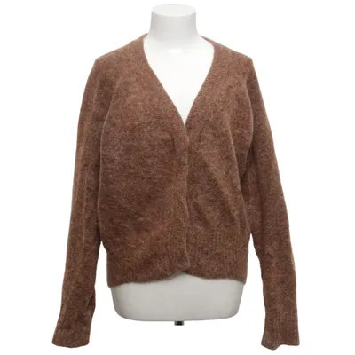 Strickjacke (Braun) von Second Female Elasthan, Mohair, Polyamid, Wolle