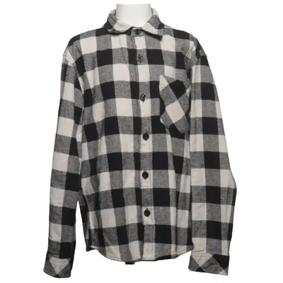 Flannel skjorte (Sort, Hvid) fra Marie Serneholt Bomuld