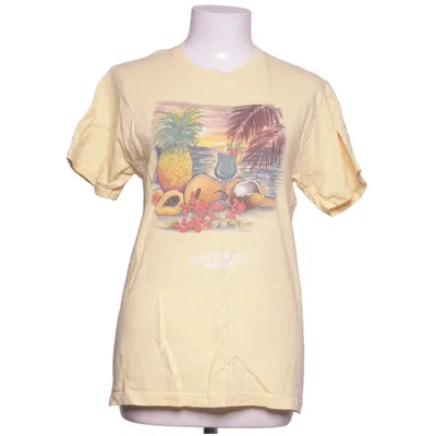 T-shirt (Gul, Flerfärgad) från Fruit of the Loom Bomull