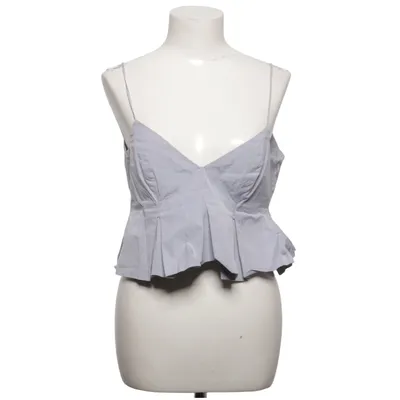 Peplum top (Grijs) van Zara Trafaluc Katoen