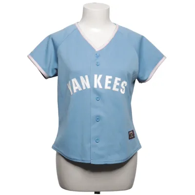 Baseball T-shirt (Blue) from Majestic Polyester