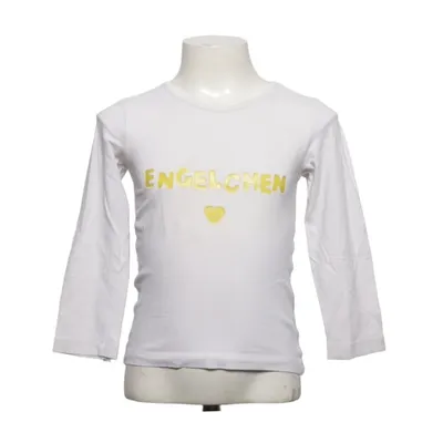 Lange mouwen shirt (Wit, Geel) van Louis & Louisa Katoen, Elastaan