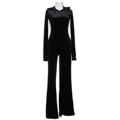 Onesie (Zwart) van Edikted Elastaan, Polyester