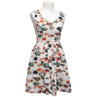 Dress (White, Multicolored) from ModCloth