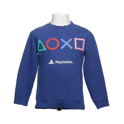 Sweat à capuche (Bleu, Multicolore) de Playstation Coton, Polyester
