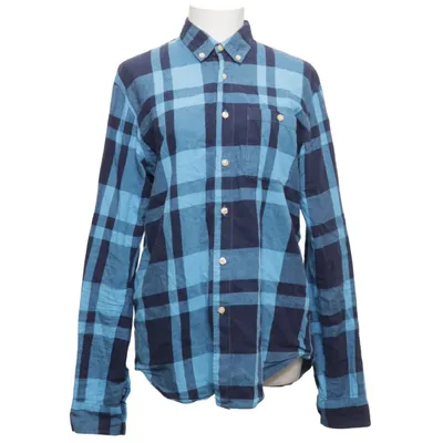 Flannel skjorte (Blå) fra Vailent Clothing Bomuld