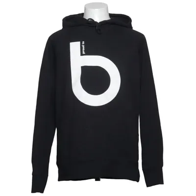 Sweat à capuche (Noir, Blanc) de Pure Waste Coton recyclé, Polyester recyclé