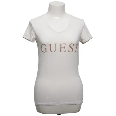 T-shirt (Hvid) fra Guess Elastan