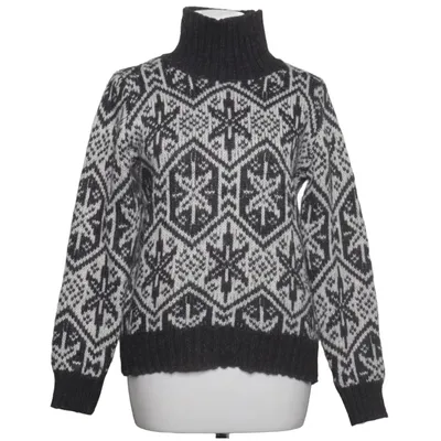 Turtleneck (Grå, Hvid) fra L.O.G.G by H&M Akryl, Polyamid, Uld