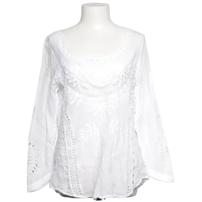 Bluse (Hvid) fra Hunkydory Bomuld